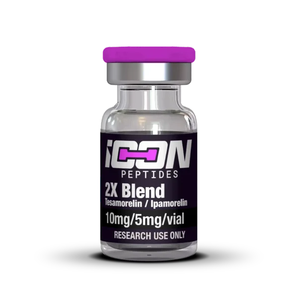 2X Blend Tesamorelin (10mg) / Ipamorelin (5mg)