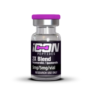 2X Blend Tesamorelin (5mg) / Ipamorelin (5mg)