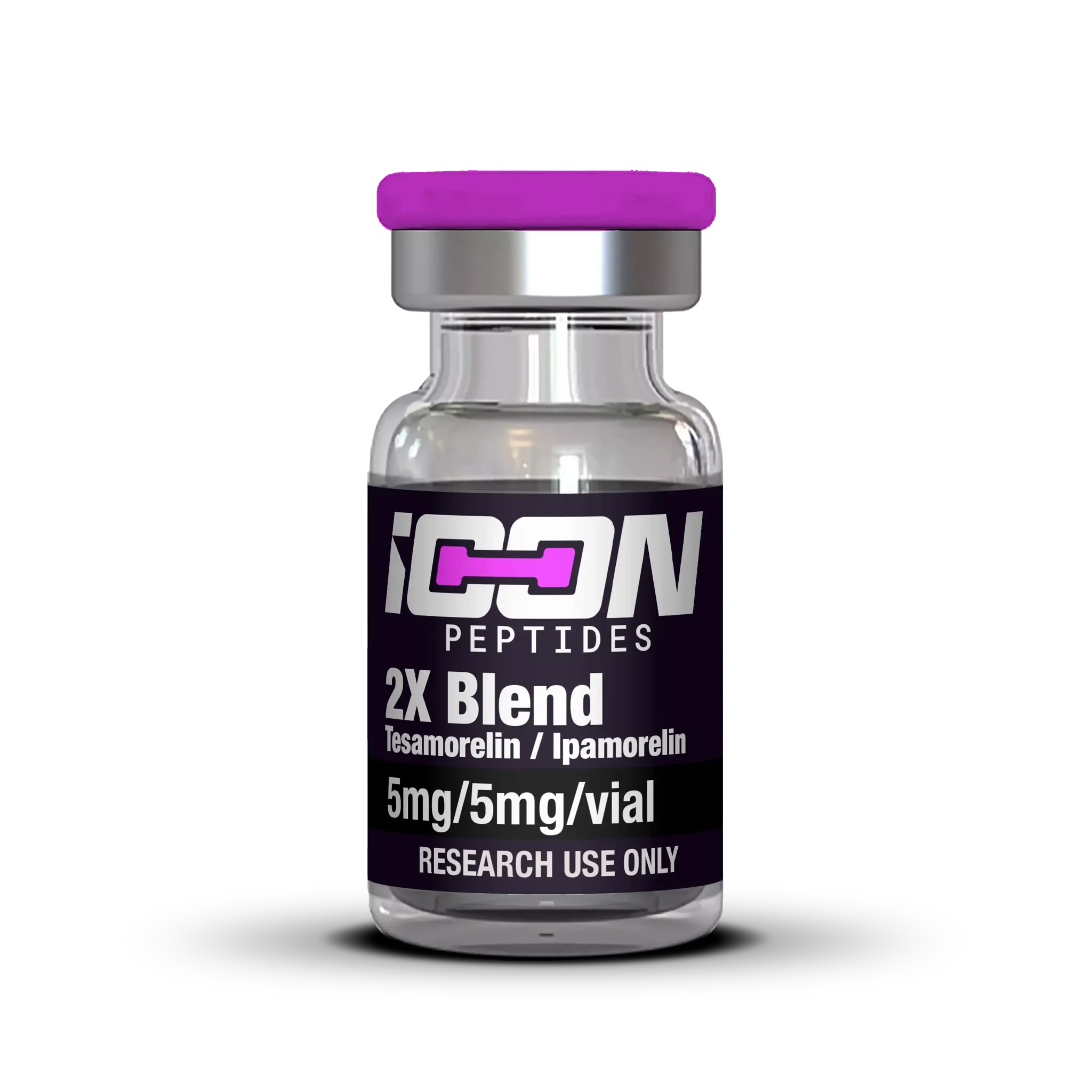 2X Blend Tesamorelin (5mg) / Ipamorelin (5mg)