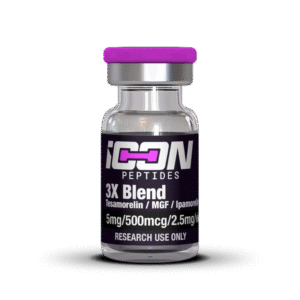 3X Blend Tesamorelin (5mg) / MGF (500mcg) / Ipamorelin (2.5mg)